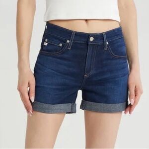 AG Adriano Goldschmied Hailey Roll-Up Ex Boyfriend short size 28